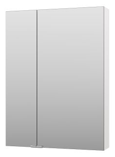 Зеркальный шкаф Misty Аура 60см белый